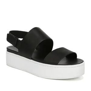 Vince Westport Black Platform Sandal (WORN ONCE)